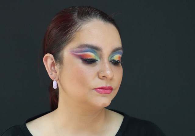 Maquillaje de novia vanguardista, práctica curso maquillaje Santiago